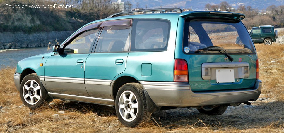 المواصفات والتفاصيل التقنية الكاملة 1991 Nissan Sunny III Wagon (Y10) 1.6 16V (90 Hp)