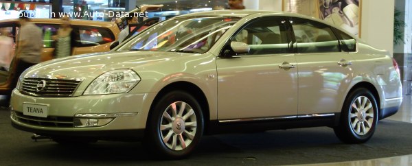 المواصفات والتفاصيل التقنية الكاملة 2003 Nissan Teana 3.5 i V6 (245 Hp)