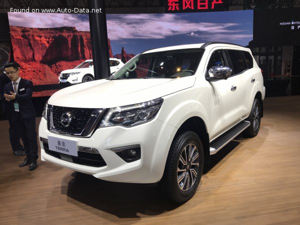 Full specifications and technical details 2018 Nissan Terra 2.5 DDTi (190 Hp) Automatic