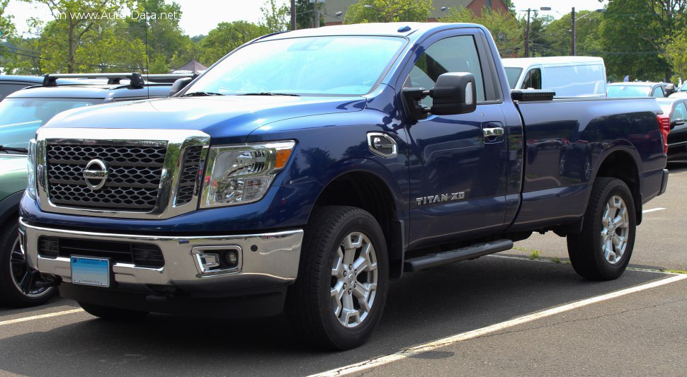 Full specifications and technical details 2015 Nissan Titan II XD Single Cab 5.0 V8 (310 Hp) Automatic