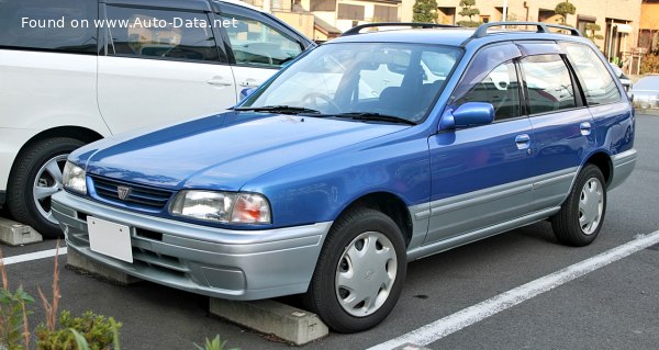 المواصفات والتفاصيل التقنية الكاملة 1997 Nissan Wingroad (Y10) 1.5 16V (105 Hp)