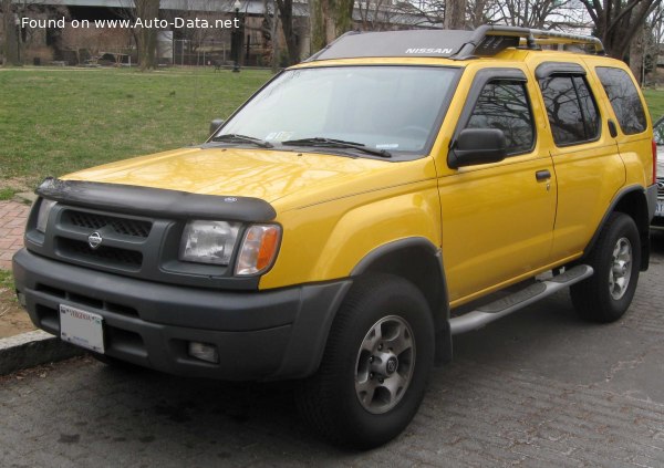 Full specifications and technical details 2002 Nissan Xterra I 3.3 i V6 (210 Hp) 4WD Automatic