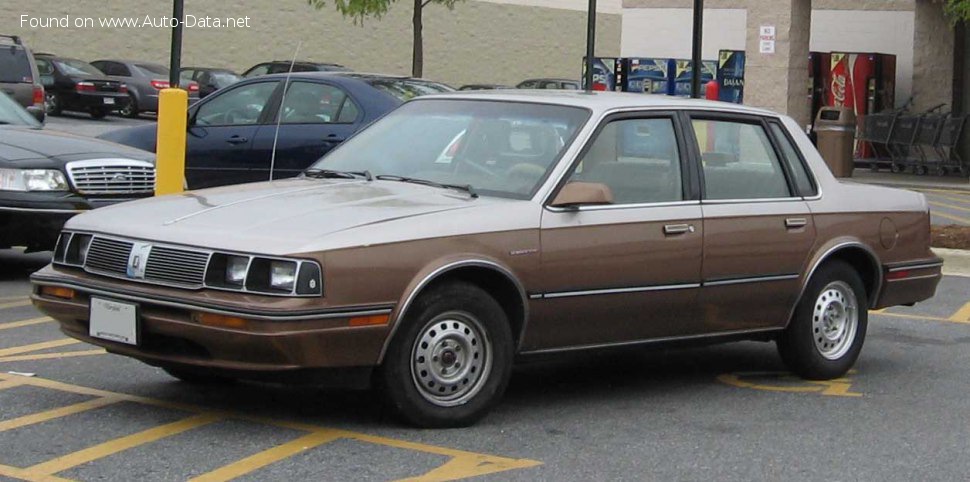 Full specifications and technical details 1981 Oldsmobile Cutlass Ciera 2.5 i (106 Hp)