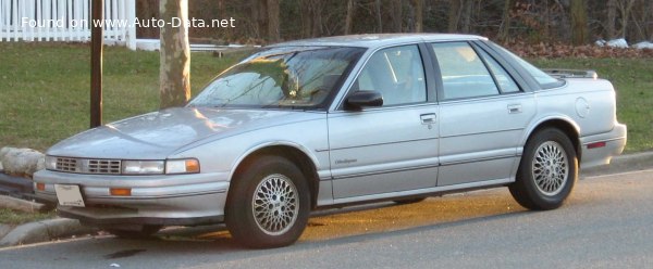 المواصفات والتفاصيل التقنية الكاملة 1990 Oldsmobile Cutlass Supreme 3.4 V6 (213 Hp)