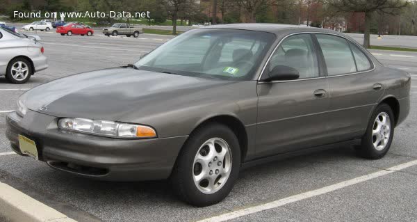 Full specifications and technical details 1998 Oldsmobile Intrigue 3.8 V6 (197 Hp)