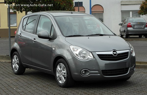 المواصفات والتفاصيل التقنية الكاملة 2008 Opel Agila II 1.3 CDTI (70 Hp)