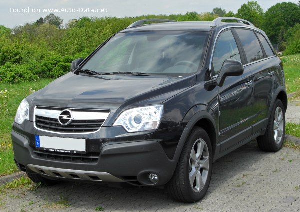 المواصفات والتفاصيل التقنية الكاملة 2006 Opel Antara 2.4 i 16V (150 Hp) ECOTEC Automatic