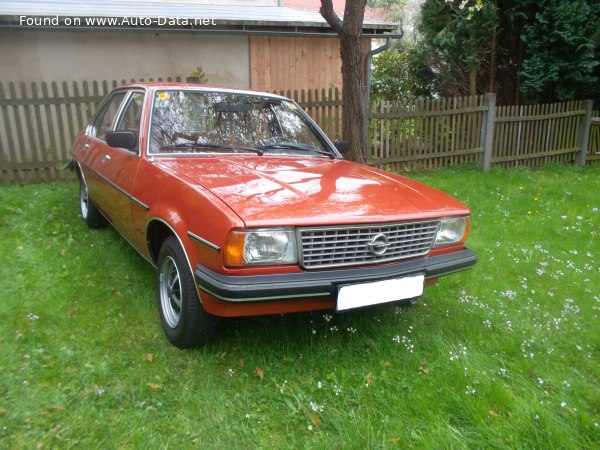 Full specifications and technical details 1979 Opel Ascona B (facelift 1979) 2.0 E (110 Hp)