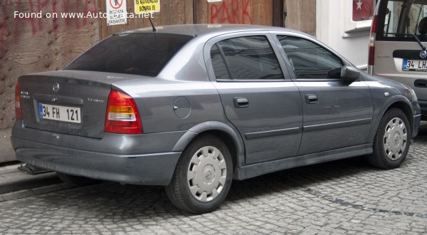 المواصفات والتفاصيل التقنية الكاملة 2003 Opel Astra G Classic (facelift 2002) 1.7 CDTI (80 Hp)