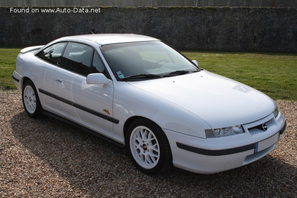 Full specifications and technical details 1994 Opel Calibra (facelift 1994) 2.0 16V ECOTEC (136 Hp) 4x4 Automatic