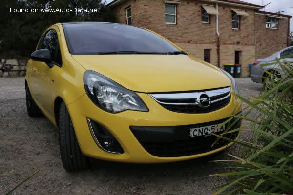 Spécifications complètes et détails techniques 2011 Opel Corsa D (Facelift 2011) 3-door 1.6 LER (192 Hp) Automatic