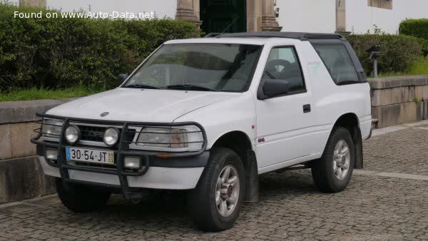 Vollständige Spezifikationen und technische Details 1992 Opel Frontera A Sport 2.0i (115 Hp) 4x4