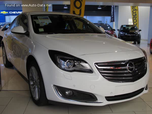 Spécifications complètes et détails techniques 2013 Opel Insignia Hatchback (A, facelift 2013) 2.0 CDTI (195 Hp) Ecotec Automatic