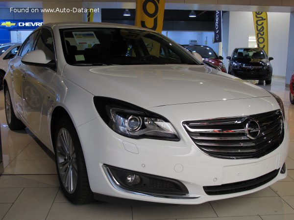 Full specifications and technical details 2013 Opel Insignia Hatchback (A, facelift 2013) 1.6 (170 Hp) Turbo Ecotec Automatic