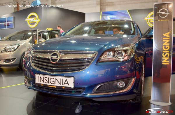 Full specifications and technical details 2013 Opel Insignia Sedan (A, facelift 2013) 2.0 CDTI (130 Hp) Ecotec