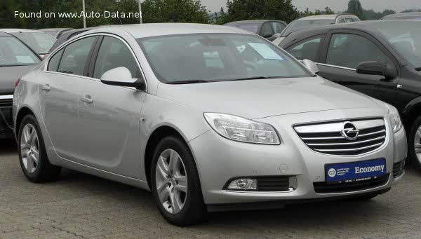 Spécifications complètes et détails techniques 2008 Opel Insignia Sedan (A) 2.0 Turbo (220 Hp) 4x4