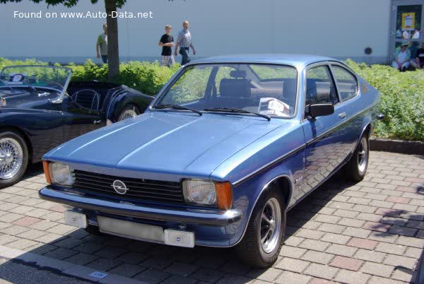 Spécifications complètes et détails techniques 1973 Opel Kadett C Coupe 1.2 (55 Hp)