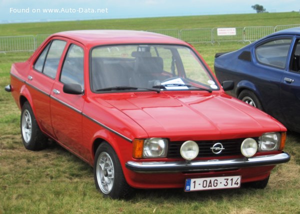 المواصفات والتفاصيل التقنية الكاملة 1973 Opel Kadett C 1.0 (40 Hp)