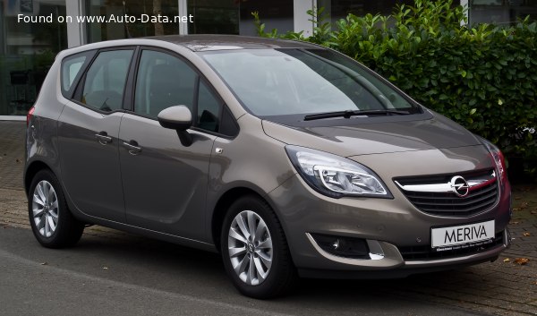 المواصفات والتفاصيل التقنية الكاملة 2014 Opel Meriva B (facelift 2014) 1.4 (140 Hp) Turbo Ecotec