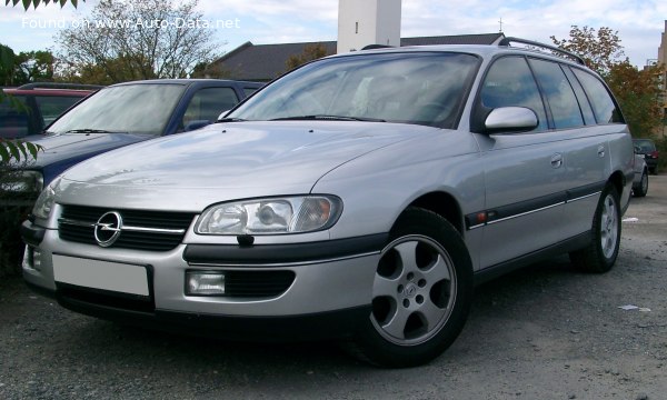 المواصفات والتفاصيل التقنية الكاملة 1994 Opel Omega B Caravan 2.0i 16V (136 Hp) Automatic