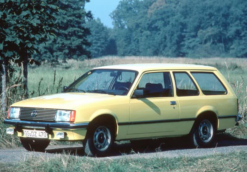 Spécifications complètes et détails techniques 1977 Opel Rekord E Caravan 1.7 (60 Hp)