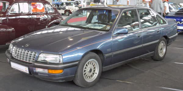 المواصفات والتفاصيل التقنية الكاملة 1988 Opel Senator B 2.3 TD Inerc. (90 Hp)