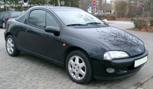 المواصفات والتفاصيل التقنية الكاملة 1994 Opel Tigra A 1.6 16V (106 Hp)