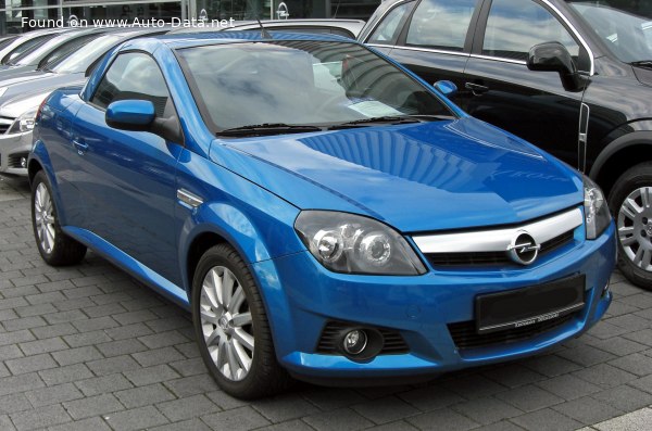 المواصفات والتفاصيل التقنية الكاملة 2004 Opel Tigra B TwinTop 1.8i 16V ECOTEC (125 Hp)