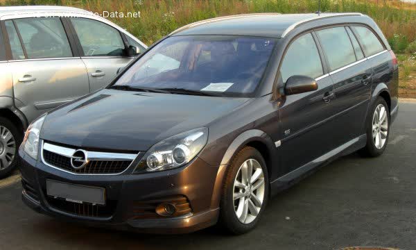 Vollständige Spezifikationen und technische Details 2005 Opel Vectra C Caravan (facelift 2005) 2.2i 16V DIRECT (155 Hp)