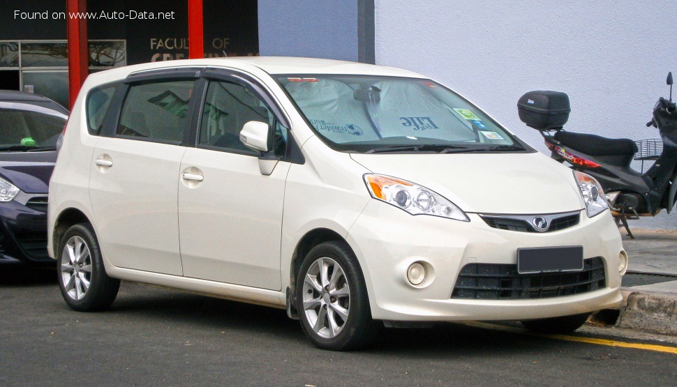 المواصفات والتفاصيل التقنية الكاملة 2009 Perodua Alza I (M500) 1.5 (103 Hp) Automatic