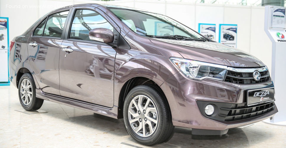 Full specifications and technical details 2016 Perodua Bezza 1.0 (68 Hp)