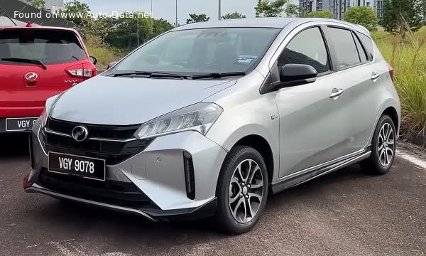 Full specifications and technical details 2021 Perodua Myvi III (facelift 2021) 1.3i (95 Hp) D-CVT