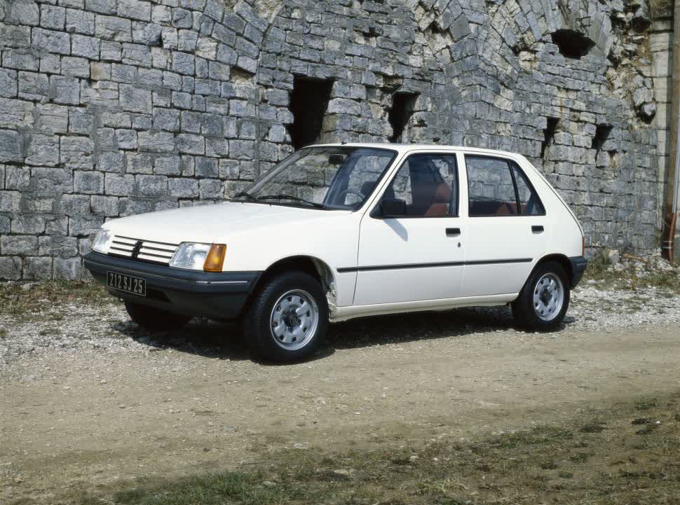 Spécifications complètes et détails techniques 1983 Peugeot 205 I (741A/C) 1.0 (45 Hp)