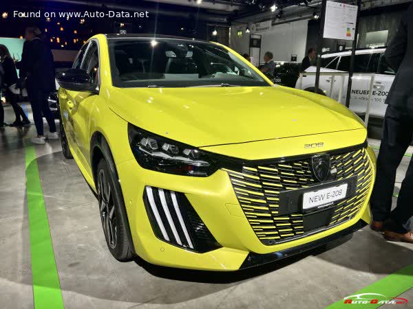 Full specifications and technical details 2023 Peugeot 208 II (Phase II, 2023) 1.2 (136 Hp) Mild Hybrid Automatic