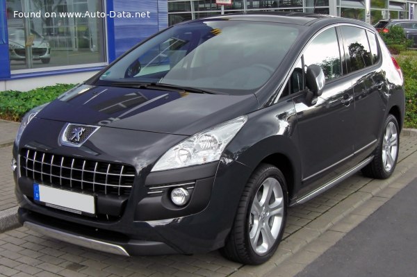 المواصفات والتفاصيل التقنية الكاملة 2009 Peugeot 3008 I (Phase I, 2009) 2.0 HDi FAP (150 Hp)