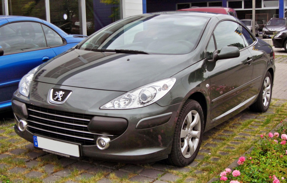 Full specifications and technical details 2005 Peugeot 307 CC (facelift 2005) 2.0i (140 Hp) Automatic