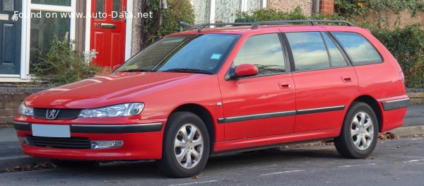 المواصفات والتفاصيل التقنية الكاملة 1999 Peugeot 406 Break (Phase II, 1999) 2.0 HDI (109 Hp)