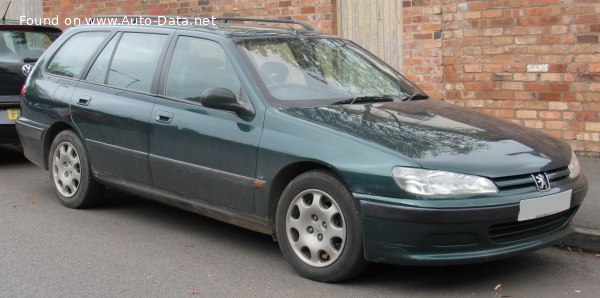 المواصفات والتفاصيل التقنية الكاملة 1996 Peugeot 406 Break (Phase I, 1996) 2.0 Turbo (147 Hp)