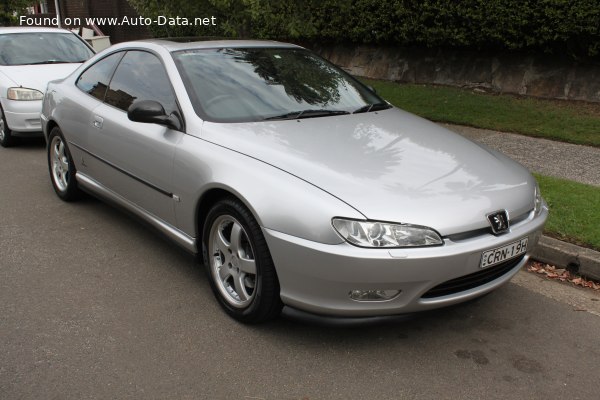 المواصفات والتفاصيل التقنية الكاملة 2002 Peugeot 406 Coupe (Phase I, 1997) 2.2 16V (158 Hp)