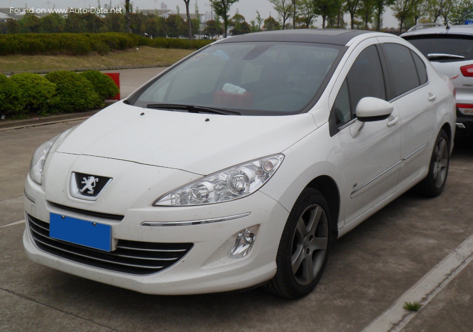 Full specifications and technical details 2010 Peugeot 408 I 2.0 (147 Hp) Automatic