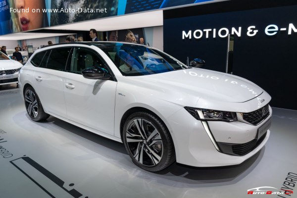 Full specifications and technical details 2020 Peugeot 508 II SW (Phase I, 2018) PSE 1.6 PureTech (360 Hp) 4WD Plug-in Hybrid e-EAT8