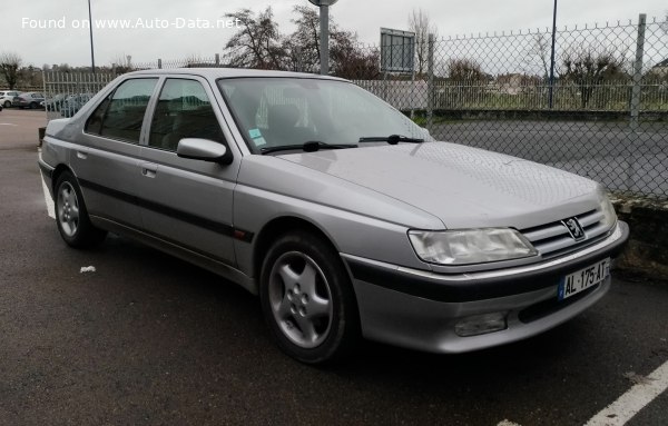 Full specifications and technical details 1991 Peugeot 605 (6B) 2.0 Turbo (147 Hp)