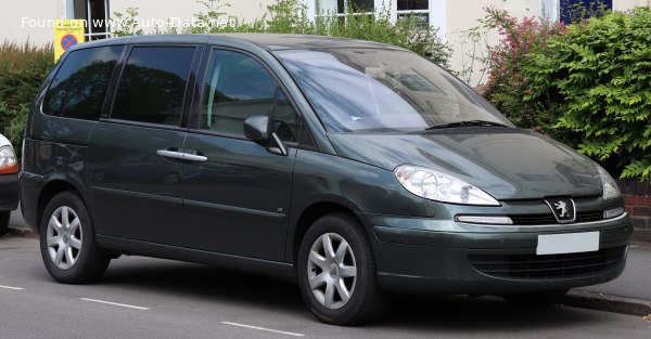 المواصفات والتفاصيل التقنية الكاملة 2002 Peugeot 807 2.0 16V (136 Hp)