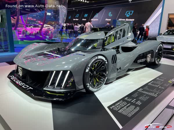 Full specifications and technical details 2021 Peugeot 9x8 (Racing Prototype) 2.6 Bi-turbo V6 (680 Hp) Hybrid 4WD Automatic