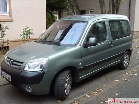 Vollständige Spezifikationen und technische Details 2002 Peugeot Partner I (Phase II, 2002) 1.6 HDi (75 Hp)