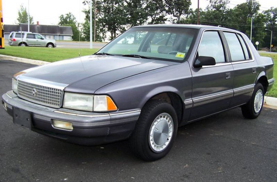 Full specifications and technical details 1989 Plymouth Acclaim 2.5i (102 Hp) Automatic