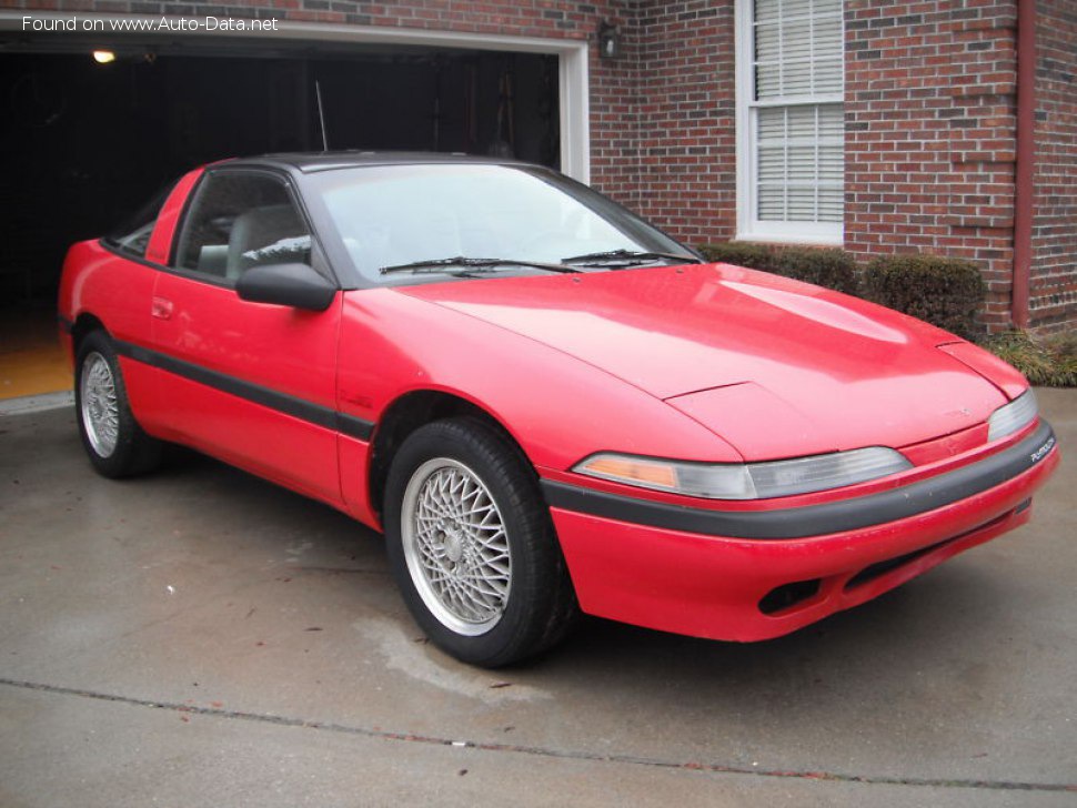 Full specifications and technical details 1991 Plymouth Laser 2.0i Turbo (195 Hp)