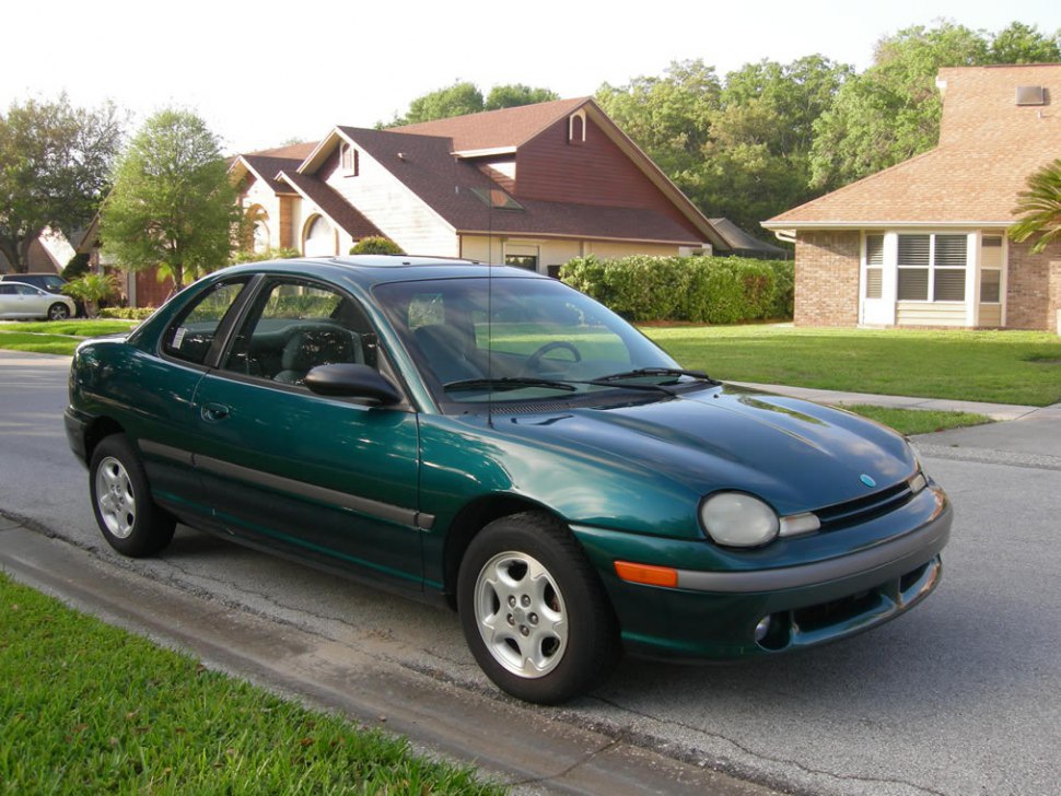 Full specifications and technical details 1994 Plymouth Neon Coupe 2.0 16V (147 Hp)