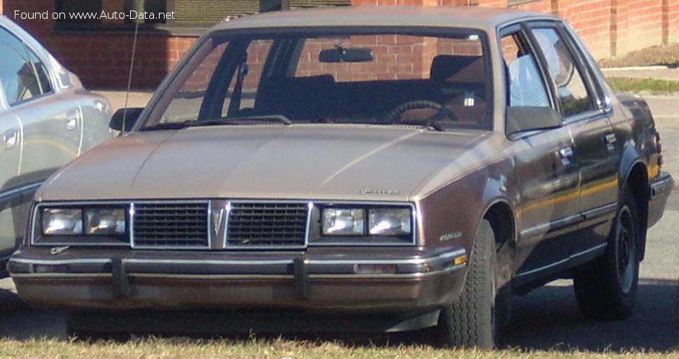 Full specifications and technical details 1988 Pontiac 6000 3.1 i V6 (141 Hp)