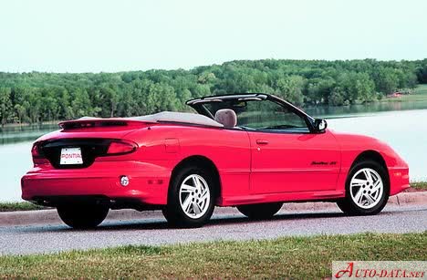 Vollständige Spezifikationen und technische Details 1995 Pontiac Sunfire Cabrio 2.4 i 16V (152 Hp)